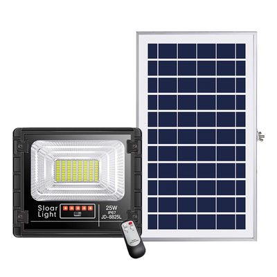 چراغ خورشیدی 25w 150w 300 وات 80lm/w 3.7V چراغ های امنیتی با انرژی خورشیدی در فضای باز