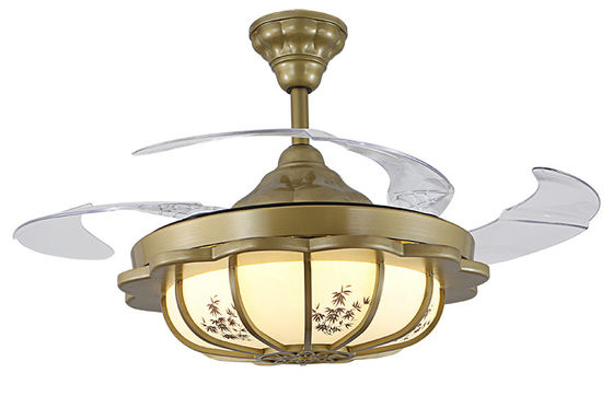 30000 ساعت 5250lm پنکه سقفی LED بدون پره با تیغه های تاشو