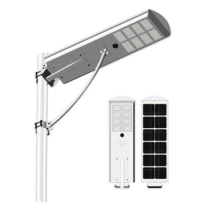 FCC Saa 60W 80W 100W LED چراغ خیابانی با انرژی خورشیدی یکپارچه 175LM/W