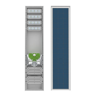 چراغ خیابانی LED خورشیدی 6000K 40W 50W مدوله شده چراغ خورشیدی 4000 لومن