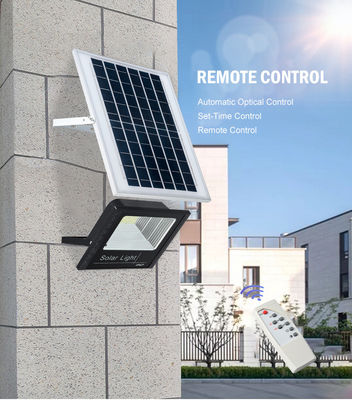 Ip68 Dc6v 6000k Solar 100w LED Flood Light با ریموت کنترل