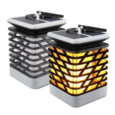 چراغ مشعل شعله سوسوی خورشیدی 30LM 3500K
