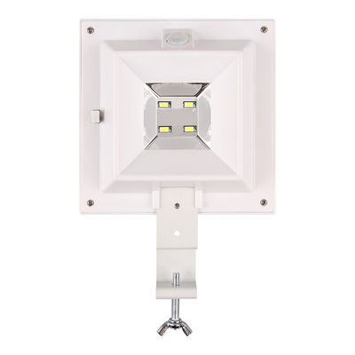 چراغ های دیواری حصار خورشیدی LED Super Bright 6000K 4Pcs با سنسور حرکت
