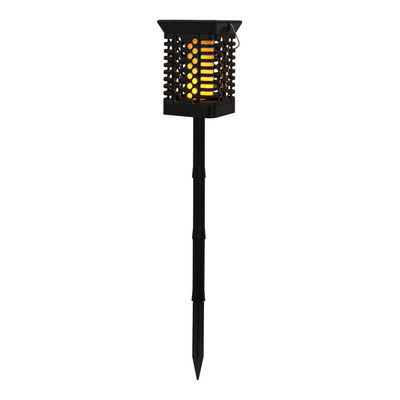 مشعل چراغ لامپ سوسو زننده شعله خورشیدی 100lm/w LED گرم IP65 75 LED خورشیدی
