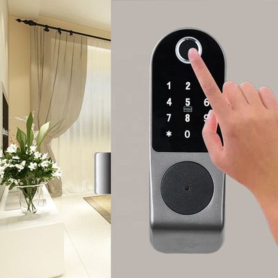 دستگیره استوانه‌ای 38 میلی‌متری 70 میلی‌متری قفل هوشمند ترکیبی صفحه کلید Deadbolt