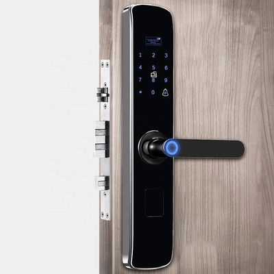 قفل درب اثرانگشت دیجیتال Rosh با امنیت بالا قفل درب چندکاره تویا Wifi