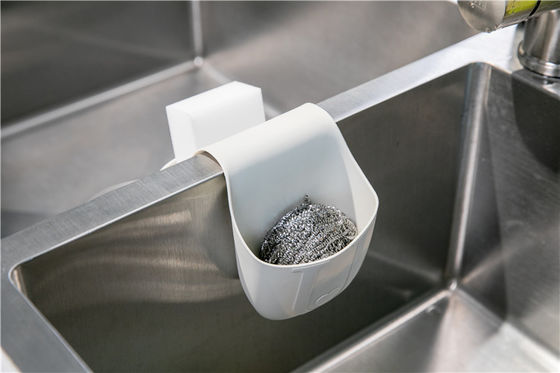 OEM ODM Silicone Kitchenware Products Silicone Sink Organizer 80g Multifunction
