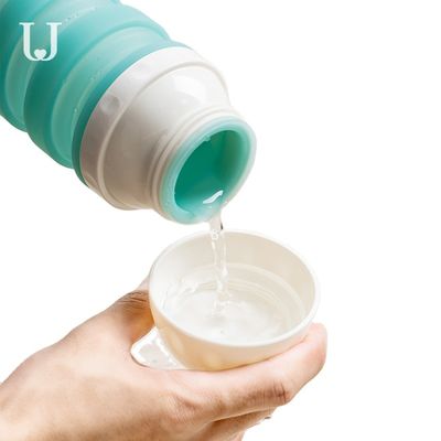 سیلیکون 570 میلی لیتری محصولات حیوان خانگی تاشو جام نوشیدنی سگ