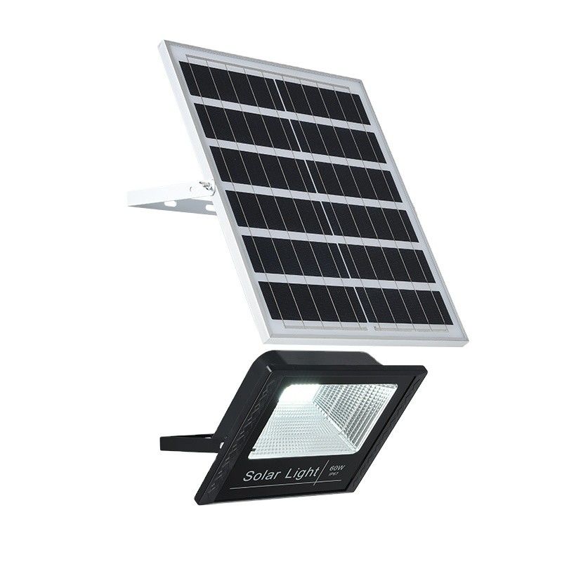 Super Bright 1560LM 100W LED Solar Flood Light 6500K For Road Gym Garden