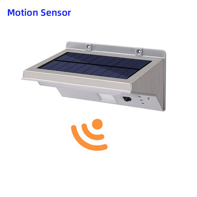 100lm/W 6000K 5V سنسور خورشیدی LED چراغ دیواری خورشیدی چراغ های فضای باز پیر